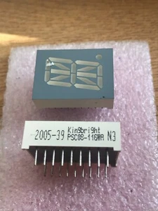 LED colore verde PSC08-11GWA 18 pin dip di Kingbright 1 pz £ 4,95 HU1661 - Foto 1 di 1