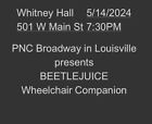 Bettlejuice the Musical Ticket