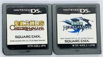 Nintendo DS CIB Legend of Mana Set of 2 Japanese Games Children and Heroes - Image 1 of 2