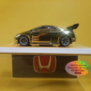 Hot Wheels 2006 HONDA CIVIC Si Gold CHROME (WANGSTAR CUSTOM) CM6 REAL RIDERS - Bild 1 von 15