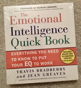 ✅Brand NEW! The Emotional Intelligence Quick Book CD Travis Bradberry AUDIO BOOK - Picture 1 of 2