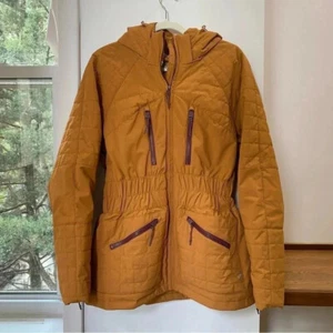 Neu mit Etikett Free People All Prepped Skijacke Mantel Puffer FP Movement braun Large - Bild 1 von 15