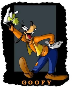 Goofy  # 11 - 8 x 10 - T Shirt Iron On Transfer - Picture 1 of 1