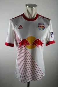 New York Red Bulls Trikot Gr. M 2017-2018 USA Shirt Jersey Adidas adizero - Picture 1 of 4