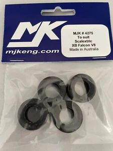 MJK 4275 TYRES TO SUIT SCALEXTRIC XB FALCON V8 1:32 SCALE TIRES - Picture 1 of 1