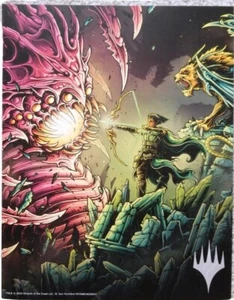 Magic the Gathering Magic the Gathering Ikoria Vivien Reid Póster Promocional Estampado Dan Mumford NUEVO - Imagen 1 de 1