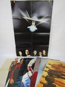 Lot 8 VTG Star Trek The Motion Picture Poster 1979 & 1990s Magazine Fold Outs - Picture 1 of 18