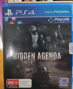 Hidden Agenda - Plqylink Required 🕹️ PS4 - BRAND NEW SEALED 🕹️ FREE POST - Picture 1 of 2