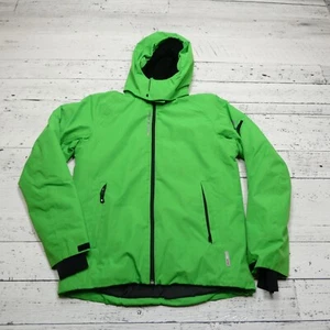 Reima Tec Jacket Youth Size 164 (14) Green Hooded Insulated Ski Coat - Picture 1 of 9