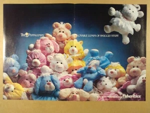 Fisher-Price The Puffalumps 1989 anuncio impreso vintage - Imagen 1 de 1