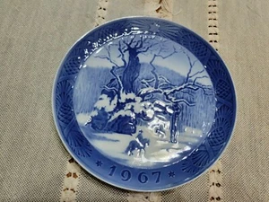 Piatti vintage 1967 The Royal Oak Royal Copenhagen made Danimarca tre disponibili - Foto 1 di 6
