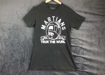 Trukfit Camiseta de Monopatín Negra Gráfica Para Hombre Manga Corta Talla S Camiseta Pequeña Foto 1 de 4