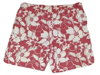 Lands' End Men's Size  36-38 Large Swim Trunks Floral Hawaiian Shorts b60 - Image 1 of 4