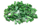 XH JST 2,5mm 5 pin zielony kolor męskie proste złącze nagłówek płyta PCB x 50