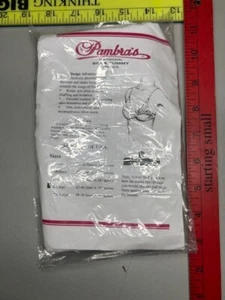 Pambra's The Original Bra & Tummy Liner White color size XL - Picture 1 of 3
