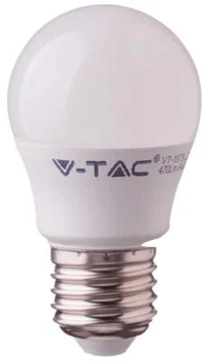4.5W LED Golf Ball Lamp, E27, Daylight White - V-TAC - Image 1 of 2