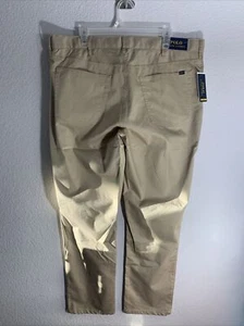 Nuevo con etiquetas Pantalones Polo Ralph Lauren Performance Golf Ajuste A Medida Talla 38x32 Sarga Chino - Imagen 1 de 8