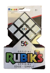 Rubiks Edge 3x3x1 Rubik’s Cube for Beginners One-Layer Puzzle Toy + App Download - Picture 1 of 4