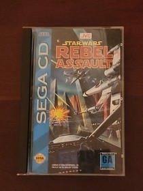 Star Wars: Rebel Assault (Sega CD, 1993) READ DESCRIPTION!