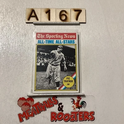 1976 Topps - #343 Pie Traynor Foto 1 de 3