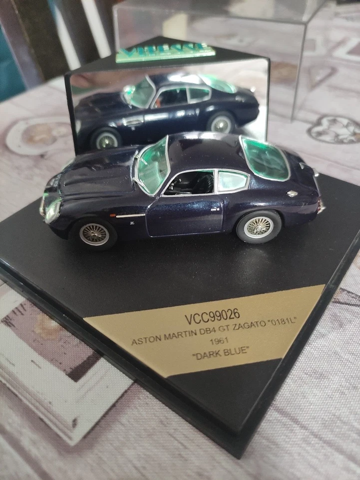 ASTON MARTIN DB4 GT ZAGATO 1961 VITESSE 0181L 1/43 - Immagine 1 di 4