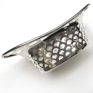 Small Oval Nut Dish by Webster & Co. in Sterling Silver with Pierced Design - Picture 1 of 11