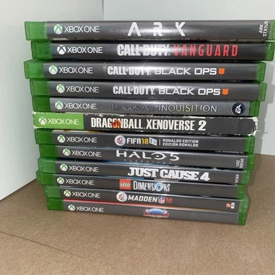 Microsoft XBOX One Games cleaned -You Pick& Choose Video Game Lot, Working - Image 1 of 4