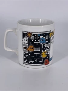 Pac-Man Coffee Mug STAFFORDSHIRE England 1980 Midway Kiln Craft Video Game - Picture 1 of 10