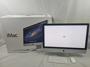 APPLE IMAC A1312 ALL IN ONE COMPUTER FOR PARTS W/ BOX KEYBOARD & MOUSE - Picture 1 of 6