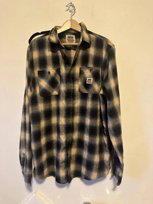 Von Dutch Men's XXL Casual Flannel Plaid Shirt - Image 1 of 4