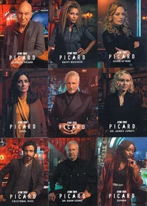 2024 Star Trek Picard Seasons 2 & 3 Cast Profile Card Complete Set CP11-CP30 - Picture 1 of 3
