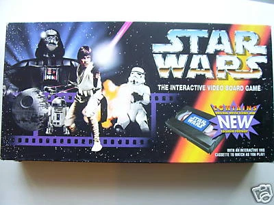 Star Wars Interactive  Board Game By Parker (1995) - Image 1 of 4