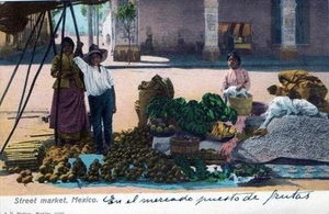 CPA MEXIQUE STREET MARKET MEXICO - Imagen 1 de 1