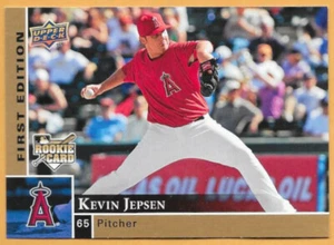 KEVIN JEPSEN ANGELS #393 - UPPER DECK FIRST EDITION NM-MT 2009 - Picture 1 of 2