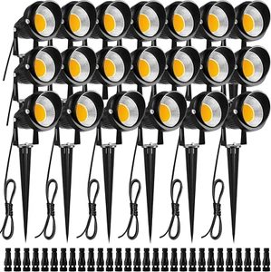 10W Low Voltage Landscape Lighting LED Landscape Lights, 12V 24V Waterproof Outd - Picture 1 of 7