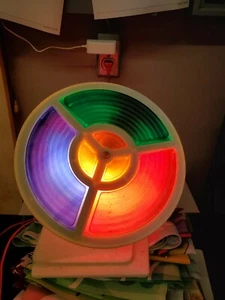 Vintage Snapit Colortone Christmas Tree Roto-Wheel Color Wheel Works - Picture 1 of 8