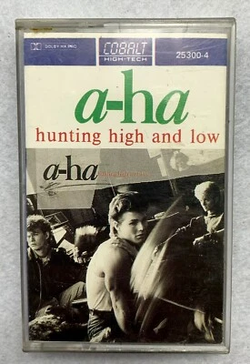 a-ha – Hunting High And Low, AUS Cassette - Image 1 of 4