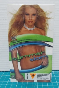 WWE Summerslam 2003 VHS Lucha Libre WWF WCW ECW The Rock Brock Lesnar Kurt Angle - Imagen 1 de 3