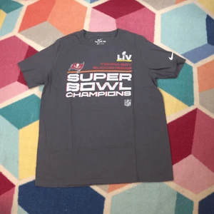 Tampa Bay Buccaneers Shirt Boys Large NFL Football Super Bowl Nike Kids - Picture 1 of 4