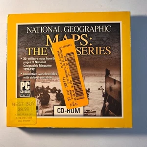 National Geographic War Maps (PC CD) New US Retail Store Edition Sealed - Picture 1 of 2