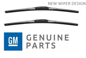 Cadillac XLR & XLR-V 2004 05 06 07 08 2009 OEM WIPER BLADE SET!! NEW DESIGN!! - Picture 1 of 1