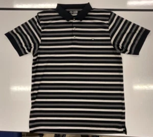 Callaway Herren Poloshirt Größe L Schwarz Kurzarm Opti Dri Stretch Golf Dri Fit - Bild 1 von 6