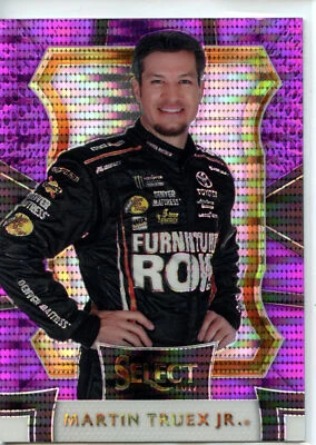 2017 Panini Select Racing NASCAR PURPLE PULSAR Parallel #33 Martin Truex Jr - Image 1 of 2