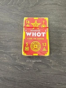 WHOT (WADDINGTON) Nigerian Card Game for (Family) Kids and Grownups and Friends - Picture 1 of 2