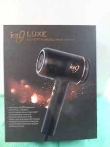 NEW ION Luxe IO2017 Corded SUPERCHARGED Hair Dryer w/Magnetic Attachments - Picture 1 of 10