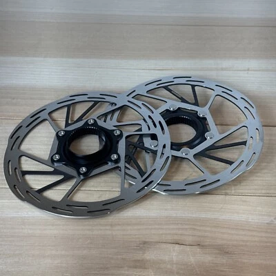 SRAM Paceline Cycle Disc Brake Rotor 160mm Center-Lock Pair NEW Bike CL #4674