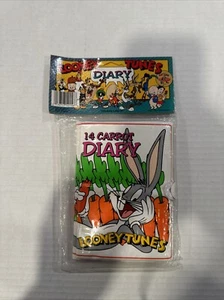 Vintage LOONEY TUNES BUGS BUNNY "14 CARROT" DIARY Warner Bros 1995 - Bild 1 von 6