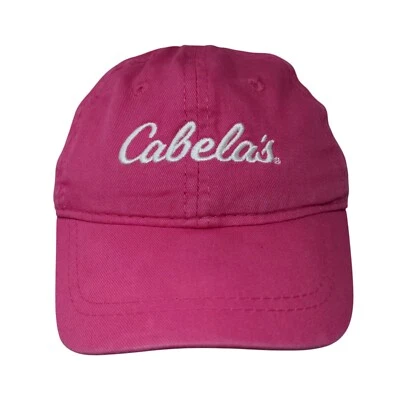 Cabela's Snapback Hat Pink Toddler Solid Bass Pro Shops Gone Fishing - Image 1 of 4