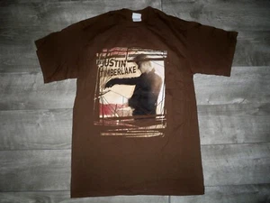 Y2K Justin Timberlake Tour The Stripped Concert Band Shirt T-shirt Medium 2003 - Picture 1 of 8