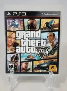 Grand Theft Auto V 5 Playstation 3 GTA Five Sony PS3 Complete With Manual & Map - Picture 1 of 10